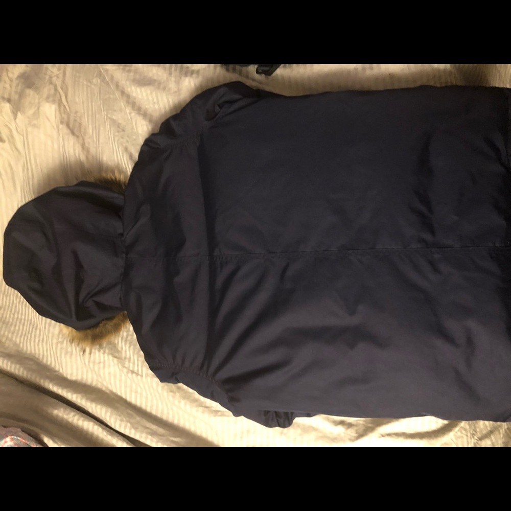 Polo Boys Parka sz L 14-16 Blue